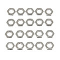 Wheel Masters Wheel Masters 9022-20 Hardware, 5/16" - 32 Nut Nickel Plated - 20 Pack 9022-20